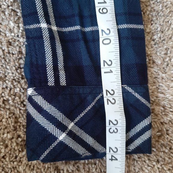 Rails Bianca Plaid Shirt Dress In Spruce White SZ XS - Picture 10 of 11